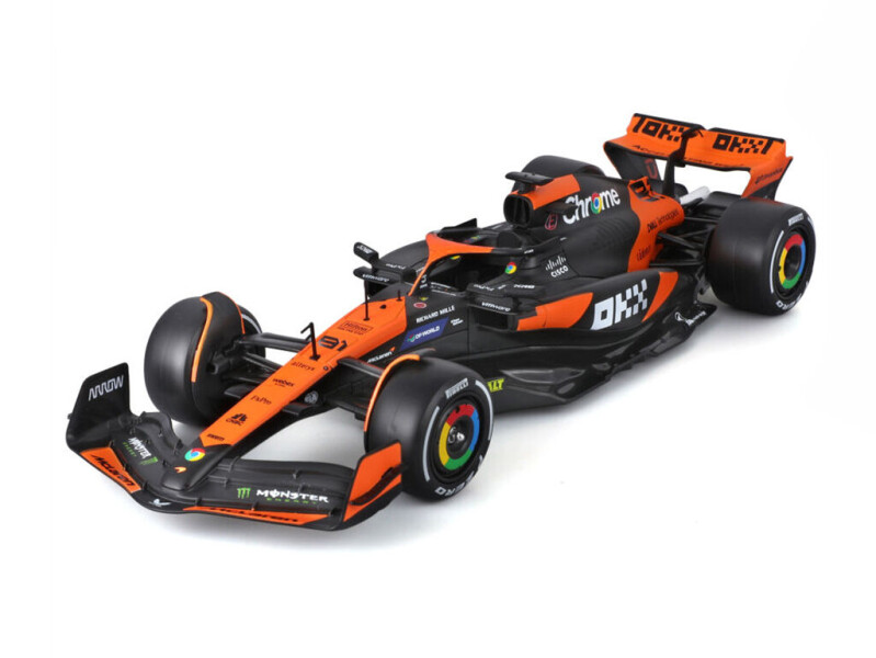 Bburago McLaren F1 Team MCL38 1:24 (2024) #81 Oscar Piastr
